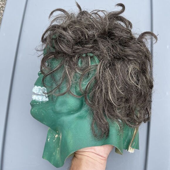 Cesar Incredible Hulk Vintage 1979 Vinyl Mask Marvel no Don Post Distortions - Picture 12 of 16